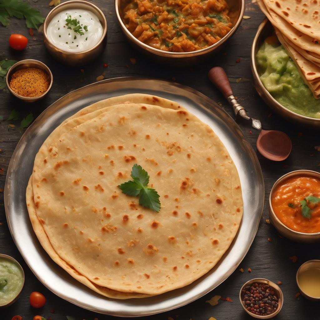 Aaloo Paratha Recipe in Marathi